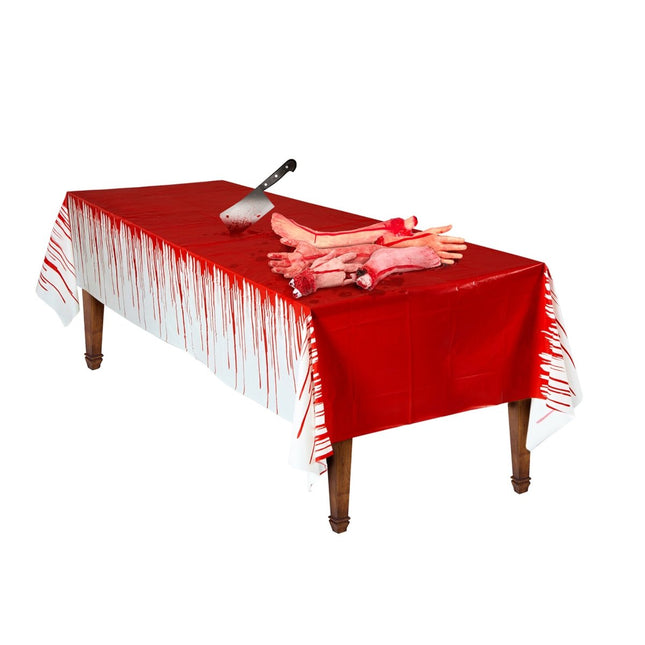 Halloween Tafelkleed Bloed 2,75m van Widmann koop je bij Partywinkel
