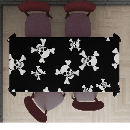 Halloween Tafelkleed Doodshoofd 2,74m van Fiestas Guirca koop je bij Partywinkel