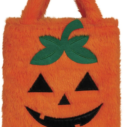Halloween Tas Pompoen 23cm van Fiestas Guirca koop je bij Partywinkel