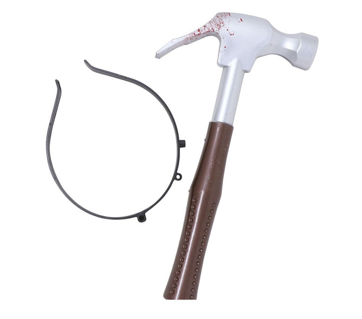 Halloween Tiara Hamer van Fiestas Guirca koop je bij Partywinkel