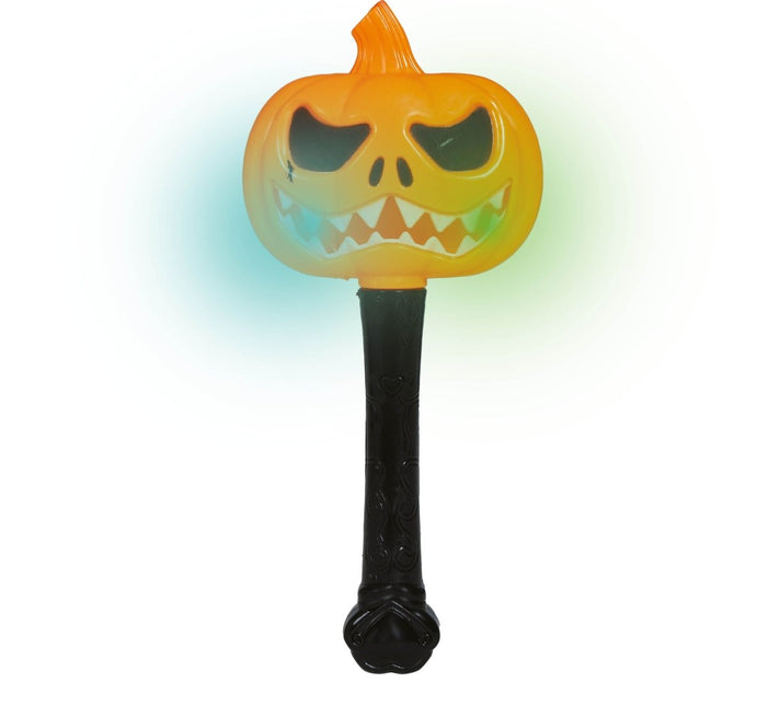 Halloween Toverstaf Pompoen 22cm van Fiestas Guirca koop je bij Partywinkel