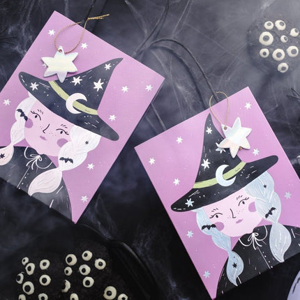 Halloween Uitdeeltasje Heks van Partydeco koop je bij Partywinkel