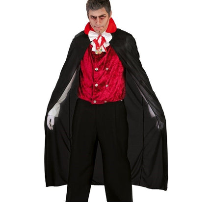 Halloween Vampier Cape 1,4m van Fiestas Guirca koop je bij Partywinkel