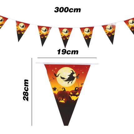 Halloween Vlaggenlijn Heksen van Fiestas Guirca koop je bij Partywinkel