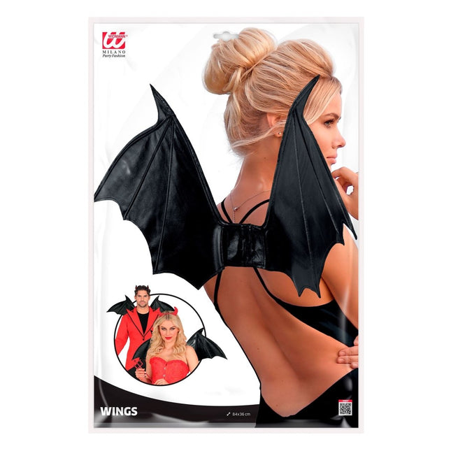 Halloween Vleugels Vleermuis 84cm van Widmann koop je bij Partywinkel