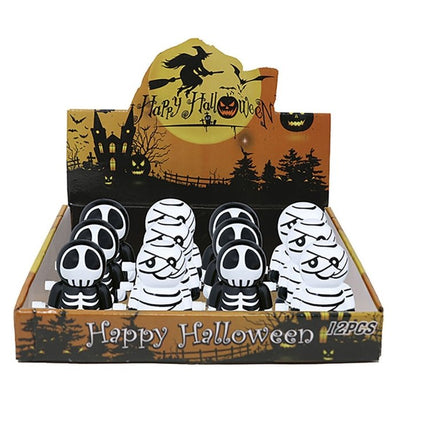 Halloween Wind - Up Zombies 5cm 12st van Fiestas Guirca koop je bij Partywinkel