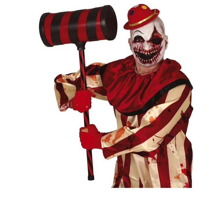 Hamer Killer Clown 79cm van Fiestas Guirca koop je bij Partywinkel