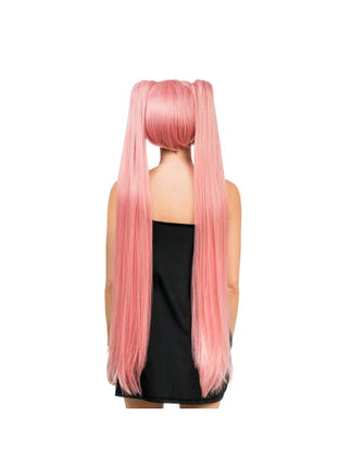 Hana Pruik Roze 99cm