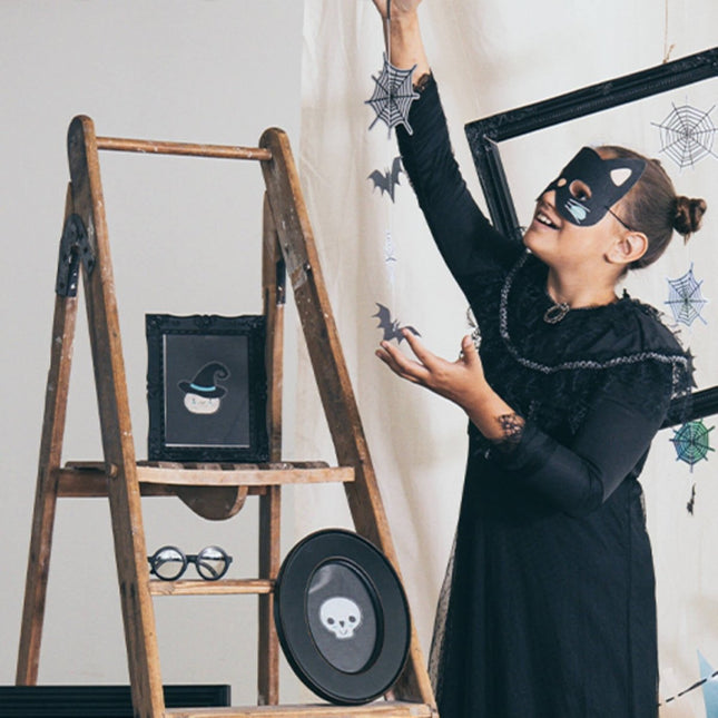 Hangdecoratie Happy Halloween 70cm - 2 stuks van Folat koop je bij Partywinkel