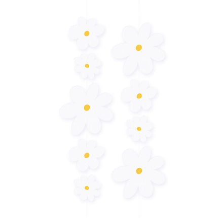 Hangdecoratie Madeliefjes 2m van WeFiesta koop je bij Partywinkel