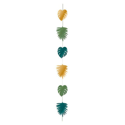 Hangdecoratie Palmbladeren 1,3m 4st van Riethmueller koop je bij Partywinkel