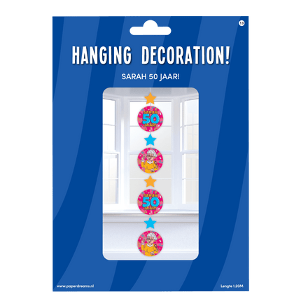 Hangdecoratie Sarah 120cm van Paper Dreams koop je bij Partywinkel