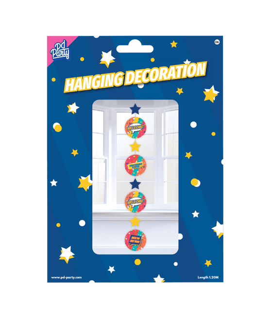 Hangdecoratie Welcome 120cm van Paper Dreams koop je bij Partywinkel