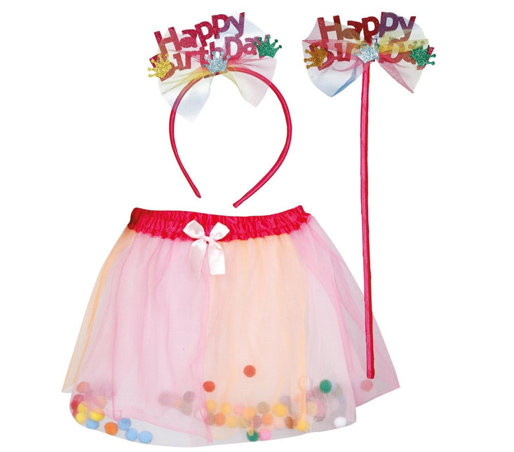 Happy Birthday Accessoireset 3 delig van Fiestas Guirca koop je bij Partywinkel