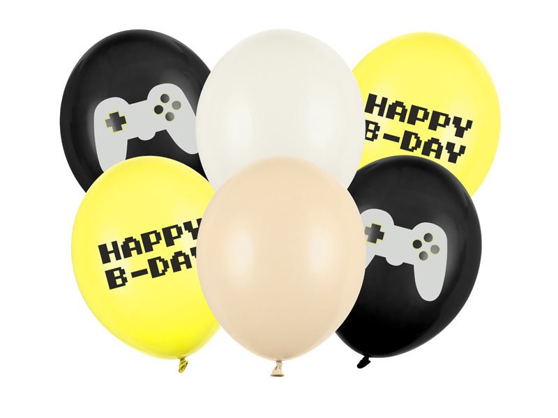 Happy Birthday Ballonnen Gaming van Partydeco koop je bij Partywinkel