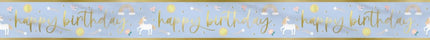 Happy Birthday Banner Unicorn van Unique koop je bij Partywinkel