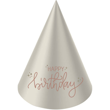 Happy Birthday Feesthoedjes 6st van Folat koop je bij Partywinkel