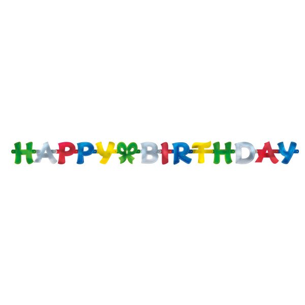 Happy Birthday Letterslinger 1,4m van Riethmueller koop je bij Partywinkel