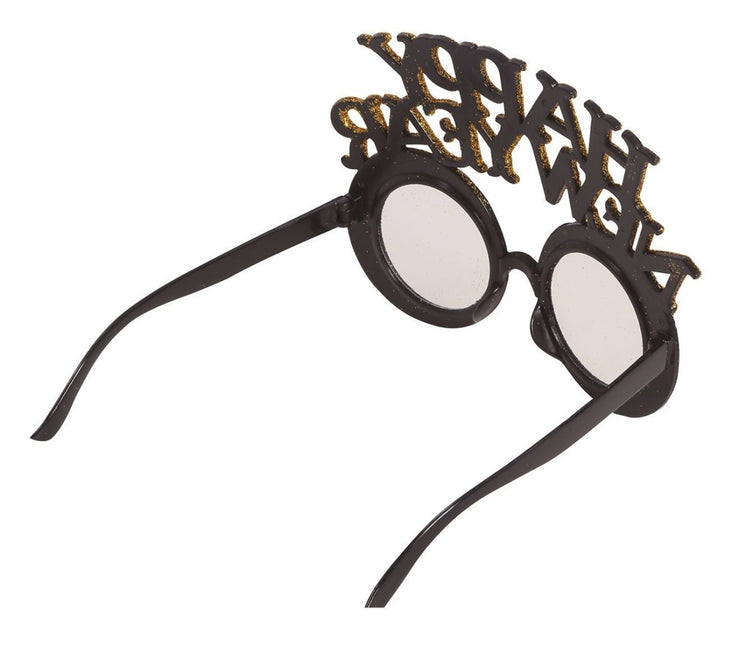 Happy New Year Bril Goud Zilver van Fiestas Guirca koop je bij Partywinkel