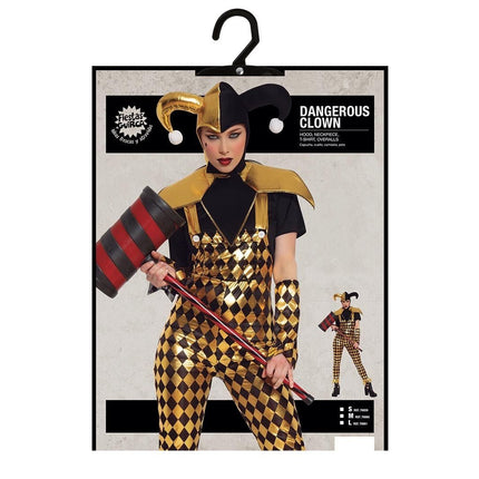 Harlekijn Halloween Kostuum Dames van Fiestas Guirca koop je bij Partywinkel