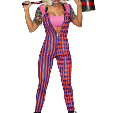 Harley Quinn Jumpsuit Dames Leg Avenue van Leg Avenue koop je bij Partywinkel