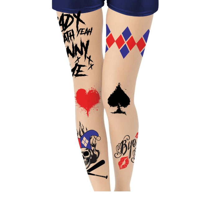 Harley Quinn Legging Meisje van Fiestas Guirca koop je bij Partywinkel