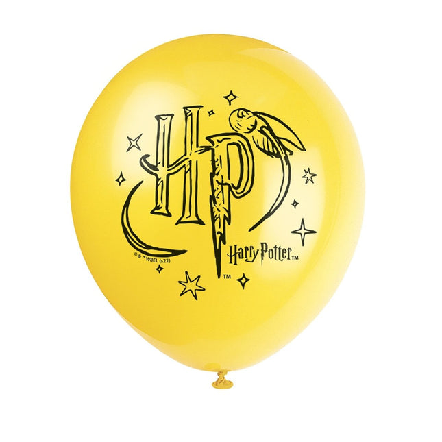 Harry Potter Latex Ballonnen 26cm 8st van Unique koop je bij Partywinkel