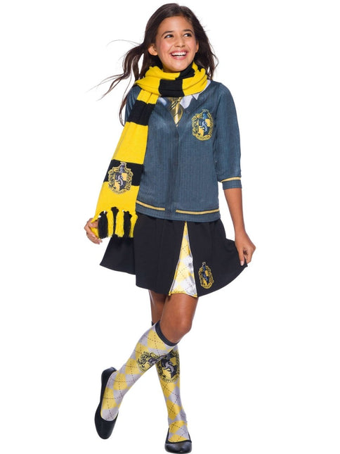 Harry Potter Sjaal Hufflepuff van Rubies koop je bij Partywinkel