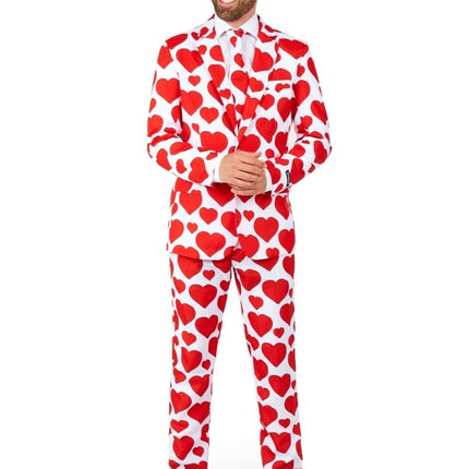 Hart Liefde Pak Heren Suitmeister van Suitmeister koop je bij Partywinkel