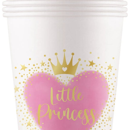 Hartjes Bekers Little Princess 200ml 8st van Procos koop je bij Partywinkel