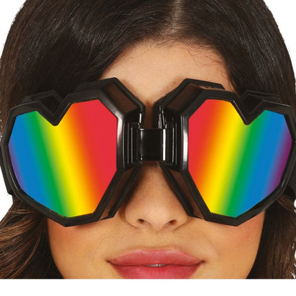 Hartjes Skibril Regenboog van Fiestas Guirca koop je bij Partywinkel