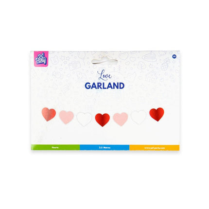 Hartjes Slinger 2,5m van Paper Dreams koop je bij Partywinkel