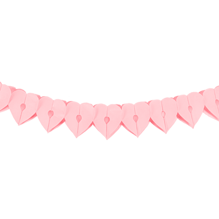 Hartjes Slinger Roze 6m van Paper Dreams koop je bij Partywinkel
