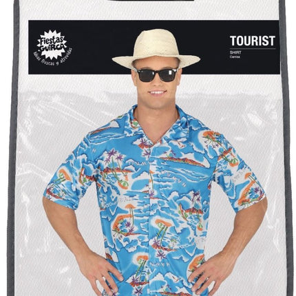 Hawaii Blouse Heren van Fiestas Guirca koop je bij Partywinkel