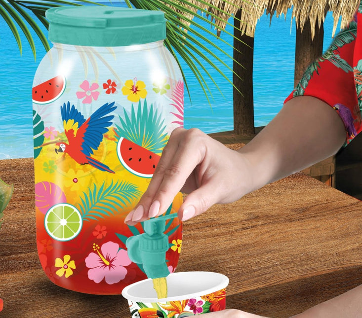 Hawaii Drankdispenser 4L van Fiestas Guirca koop je bij Partywinkel