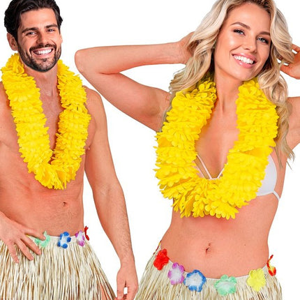 Hawaii Krans Geel van Widmann koop je bij Partywinkel