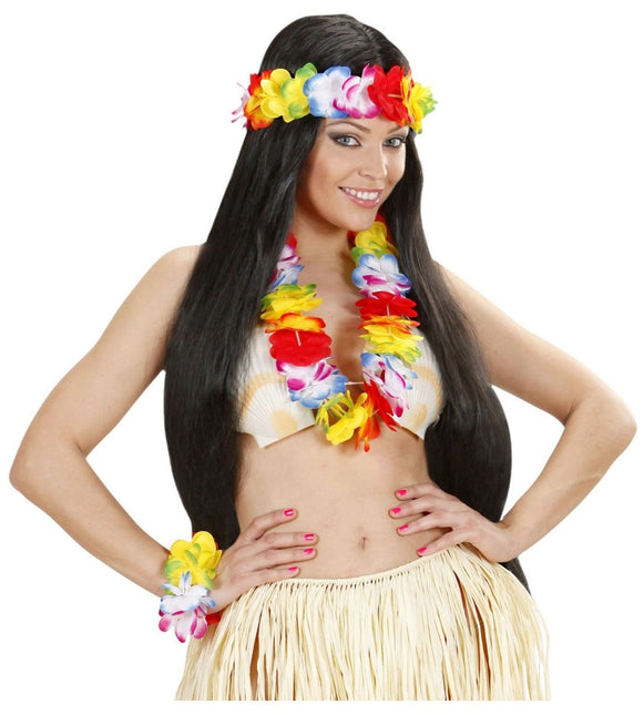 Hawaii Krans Set Luxe van Widmann koop je bij Partywinkel