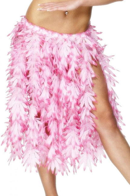 Hawaii Rokje Roze 60cm van Smiffys koop je bij Partywinkel