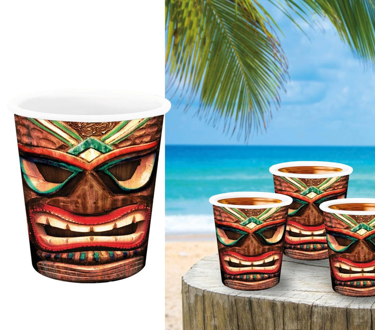 Hawaii Shotglaasjes 6cm 3st van Fiestas Guirca koop je bij Partywinkel