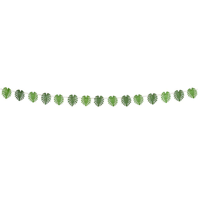 Hawaii Slinger Groen Palmbladeren 4m van Boland koop je bij Partywinkel