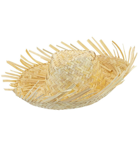 Hawaii Stro Hoed Gevlochten van Widmann koop je bij Partywinkel