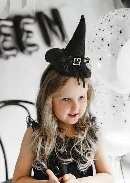 Heks Haarband Zwart Heksenhoed van Partydeco koop je bij Partywinkel