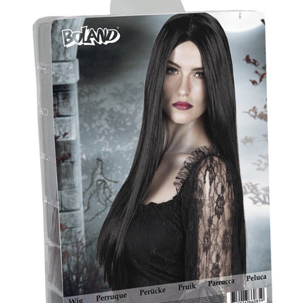 Heksen Pruik Zwart van Boland koop je bij Partywinkel