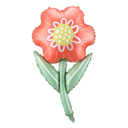 Helium Ballon Bloem Leeg 75cm van Partydeco koop je bij Partywinkel