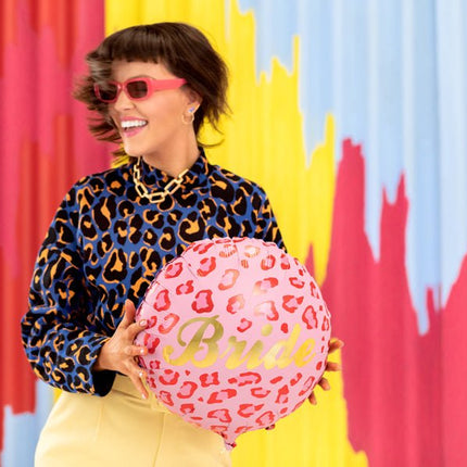 Helium Ballon Bride Leeg 45cm van Partydeco koop je bij Partywinkel