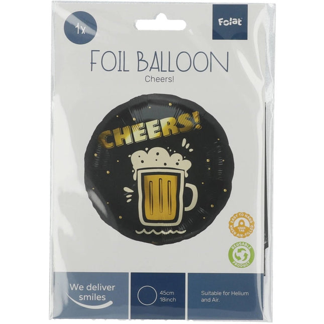 Helium Ballon Cheers Leeg 45cm van Folat koop je bij Partywinkel