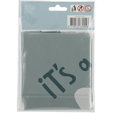 Helium Ballon Hart It'S A Boy Blauw Leeg 45cm van Folat koop je bij Partywinkel