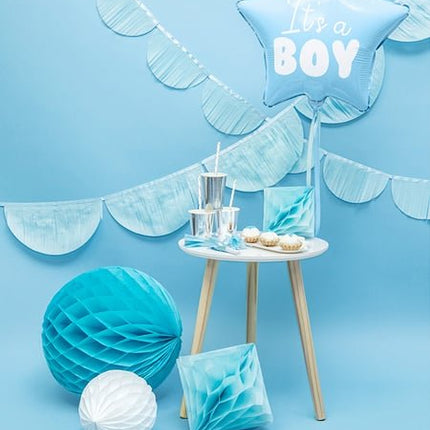 Helium Ballon Hart It'S A Boy Leeg 48cm van Partydeco koop je bij Partywinkel