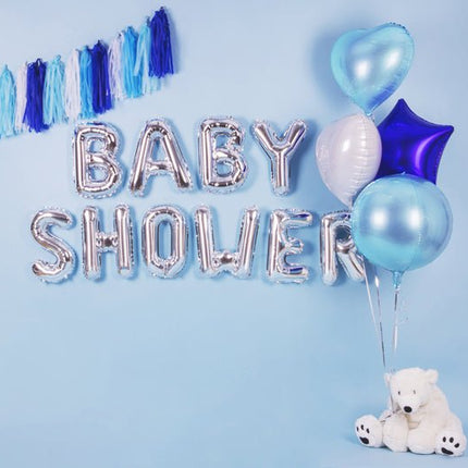 Helium Ballon Hart Lichtblauw Leeg 45cm van Partydeco koop je bij Partywinkel