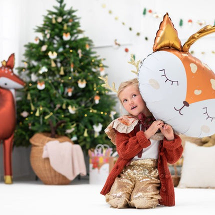 Helium Ballon Hert Leeg 73cm van Partydeco koop je bij Partywinkel